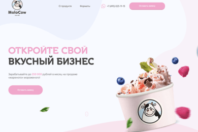 Разработка Лендинга