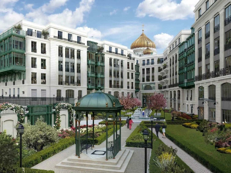 Le dome — ЖК дом в близи храма Христа Спасителя