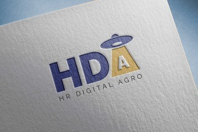Фирменный стиль и шаблон презентации для HrDigitalAgro