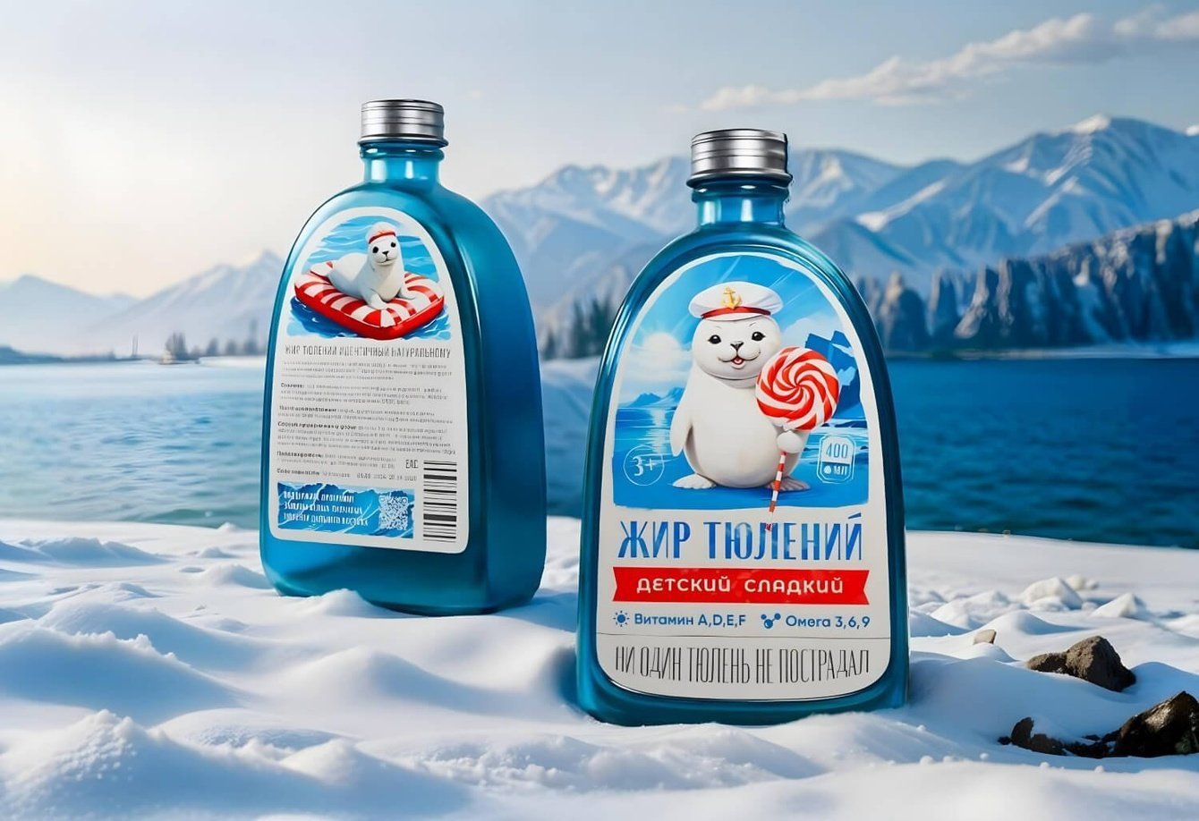 Позиционирование и упаковка нового БАДа из «тюленего жира»