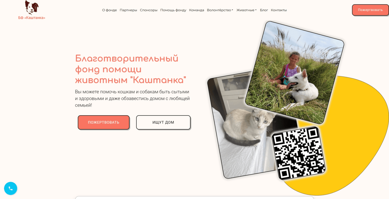 Благотворительный фонд помощи животным "Каштанка"