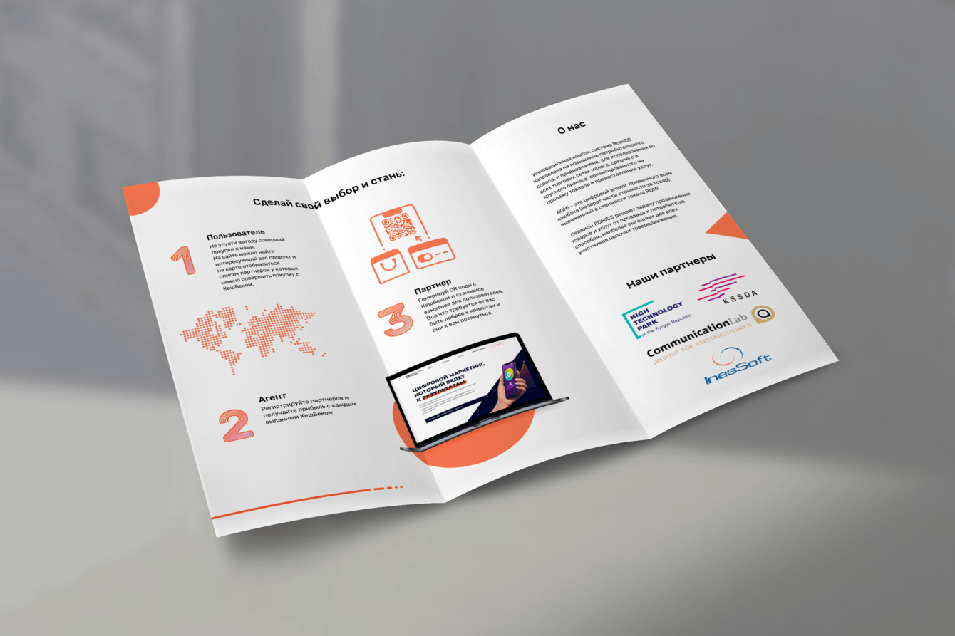 Создание буклетов и промо материалов.