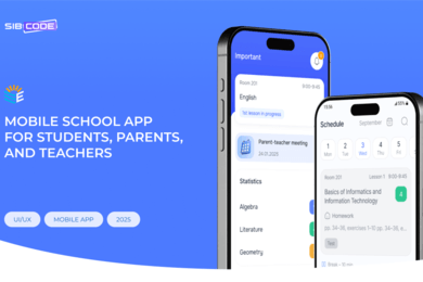 Мобильное приложение электронного дневника