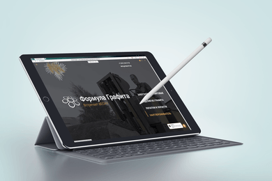 Корпоративный сайт заводу по производству графитовых изделий