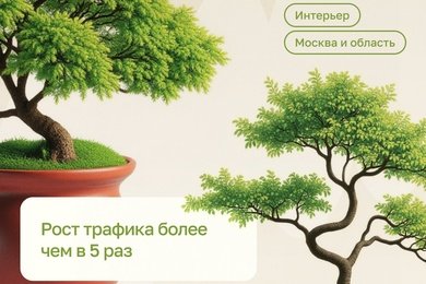 SEO-продвижение сайта растений (Рост трафика в 5,5 раз, с 2000 до 11000 в месяц)