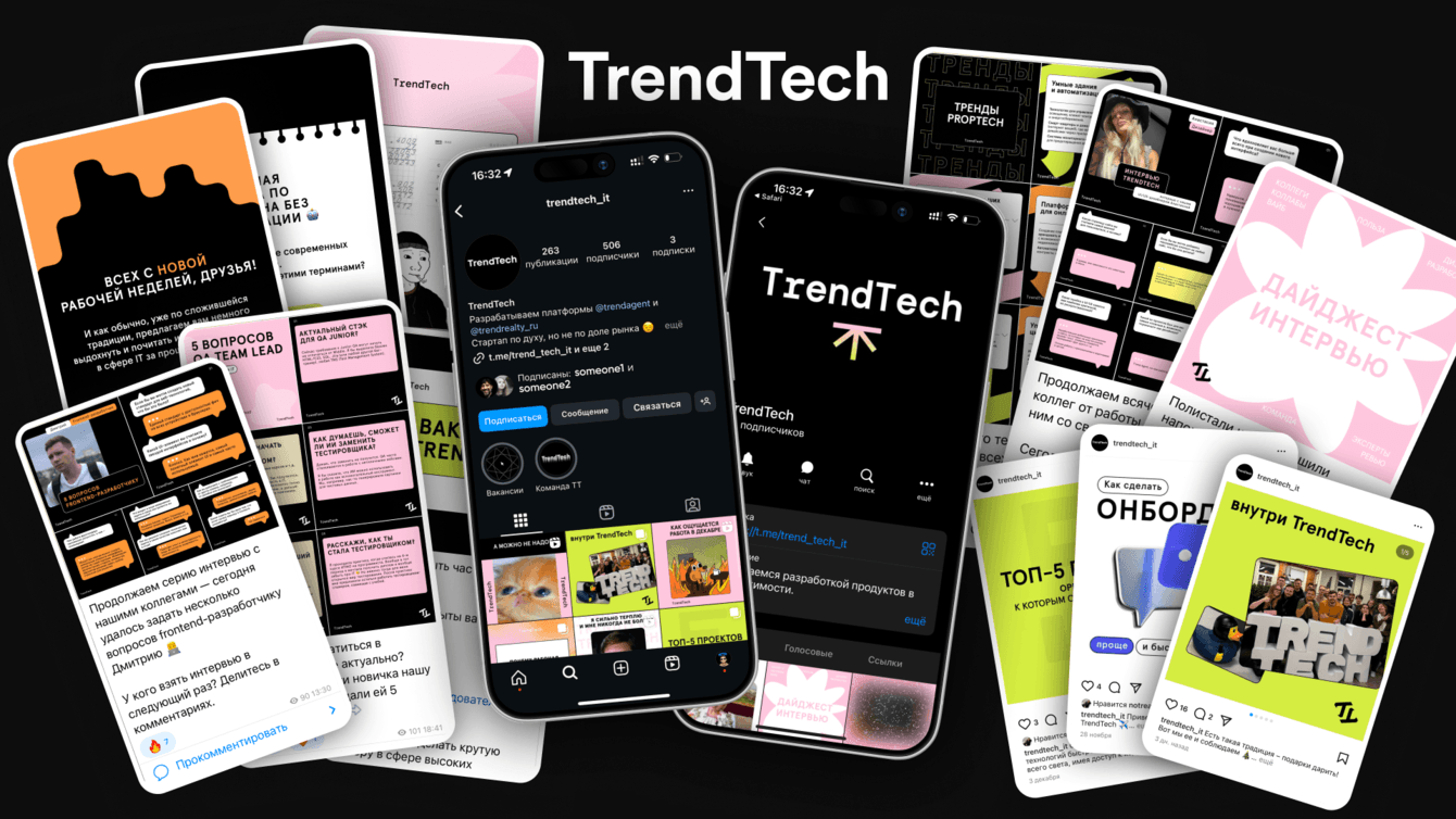 HR-брендинг через Telegram и социальные сети: как мы помогли TrendTech привлечь IT-таланты