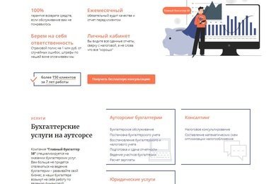 Оказание бухгалтерских услуг