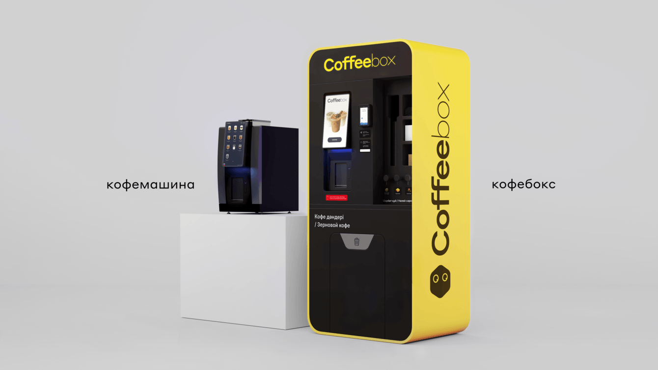 Дизайн-поддержка для франшизы Coffeebox