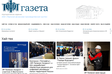 Разработка и запуск сайта для «PFP-Газета»
