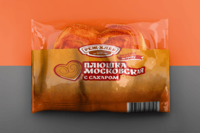 Упаковка плюшки для «Реж-Хлеб»