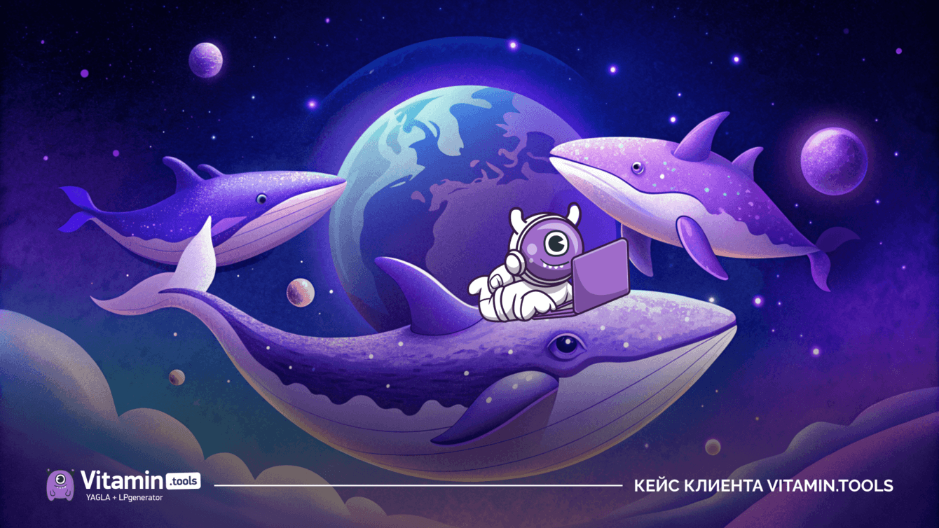 Клиент забрал 80% трафика в Поиске с помощью Гиперсегментации и Биддера от Vitamin.tools