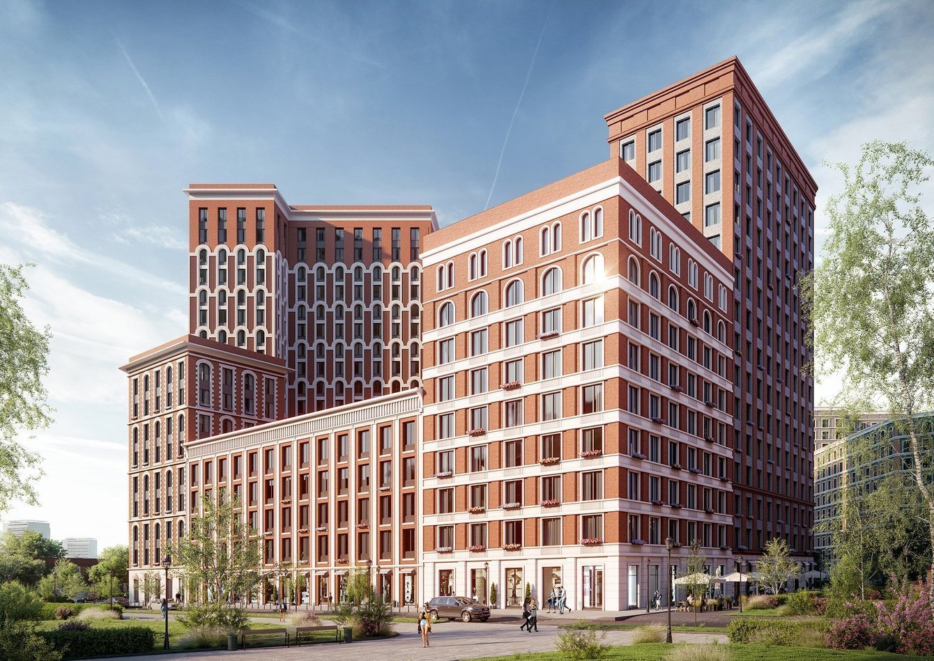 3D-визуализация для проекта ЖК «Серебряный фонтан»