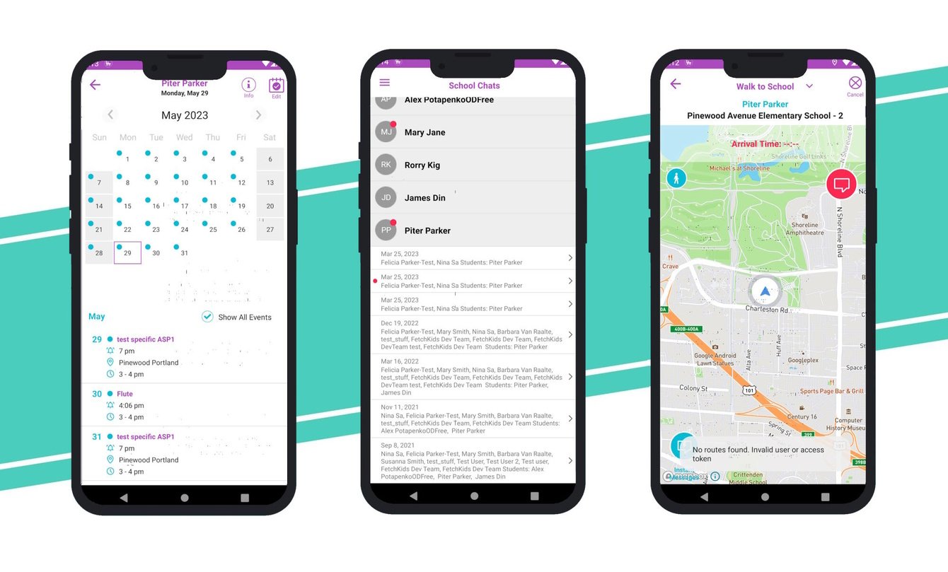 Приложение для взаимодействия между школами и родителями