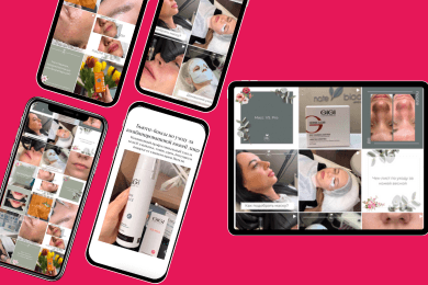 Как мы создавали контент для косметологии, чтобы вдохновлять на здоровый и красивый вид.