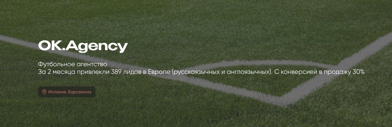 За 2 месяца привлекли 389 лидов в Европе (русскоязычных и англоязычных). С конверсией в продажу 30%