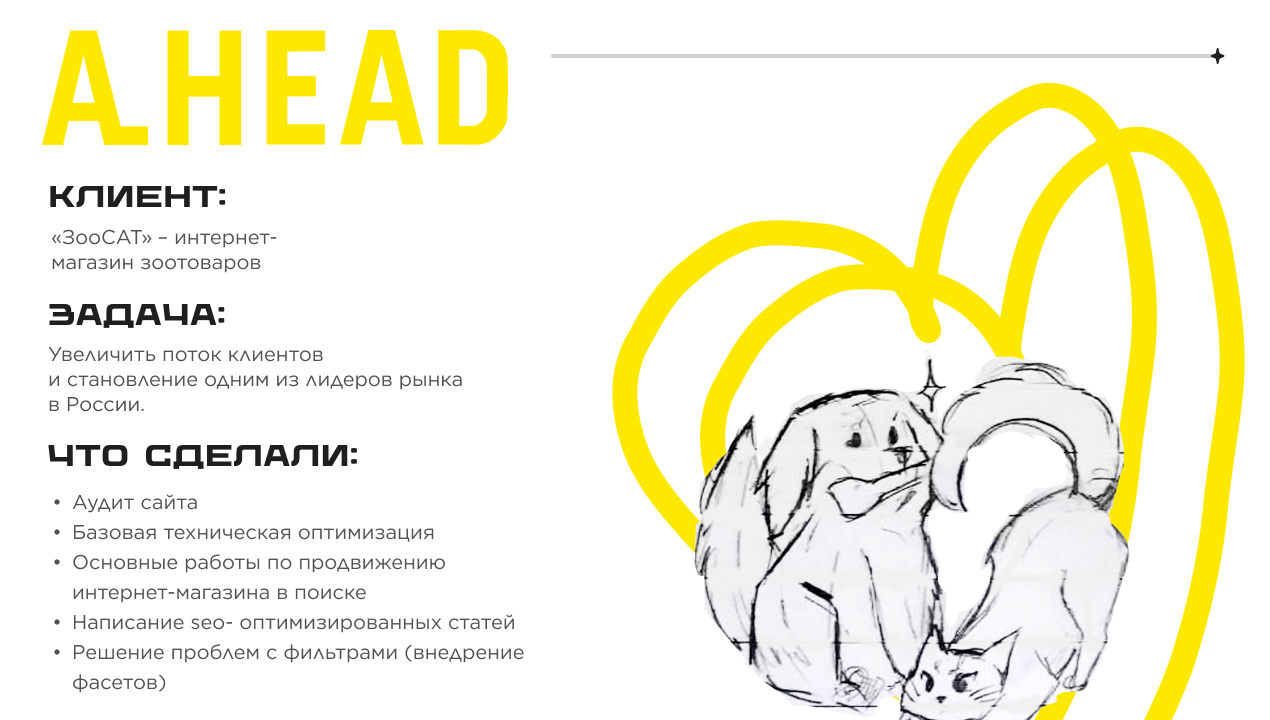 SEO-продвижение интернет-зоомагазина: как попасть в ТОП-100 сайтов за 85 000 ₽/мес