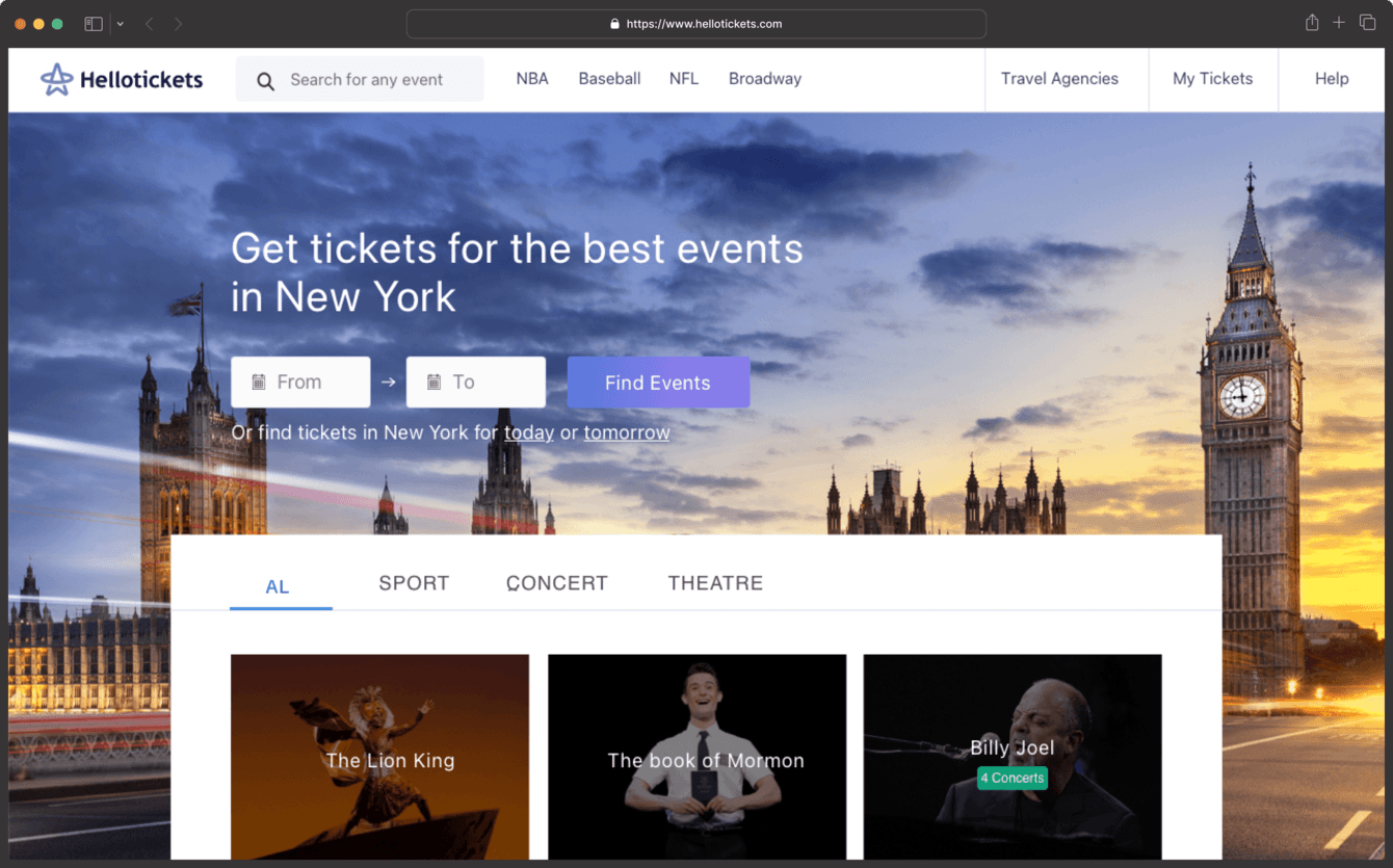 МЕЖДУНАРОДНЫЙ СЕРВИС ПО ПРОДАЖЕ БИЛЕТОВ С 12 ИНТЕГРАЦИЯМИ