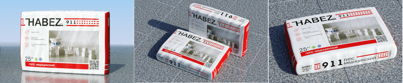 Разработка 3D-моделей продукции гипсового завода