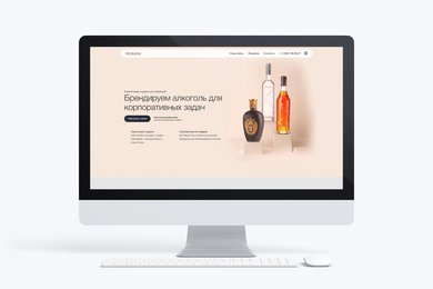 Создание премиального B2B-представительства для компании Prowine