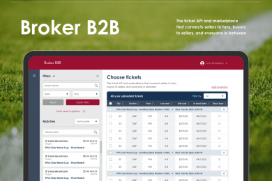 Broker B2B: торговая площадка для продажи билетов на спортивные мероприятия