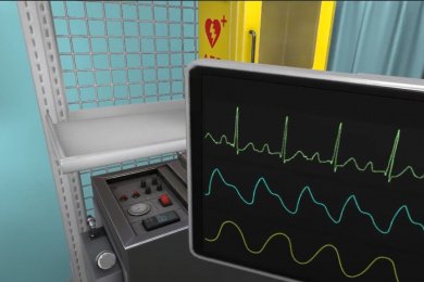VR симулятор работы медсестры в больнице