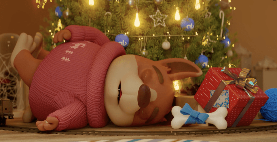 Новогодний спецпроект для компании «Абсолют Недвижимость»