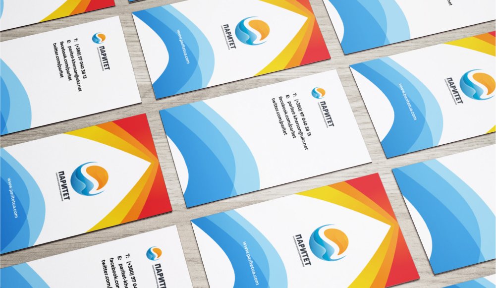 Разработка логотипа "Паритет"