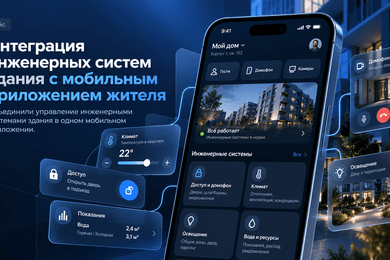 Интеграция инженерных систем здания с приложением жителя