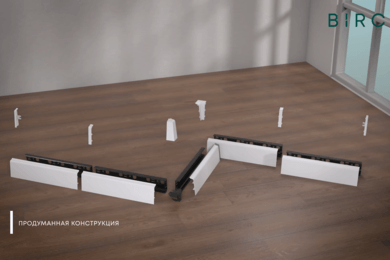 Видеопрезентация для CRONAPLAST: 3D-инфографика напольных плинтусов