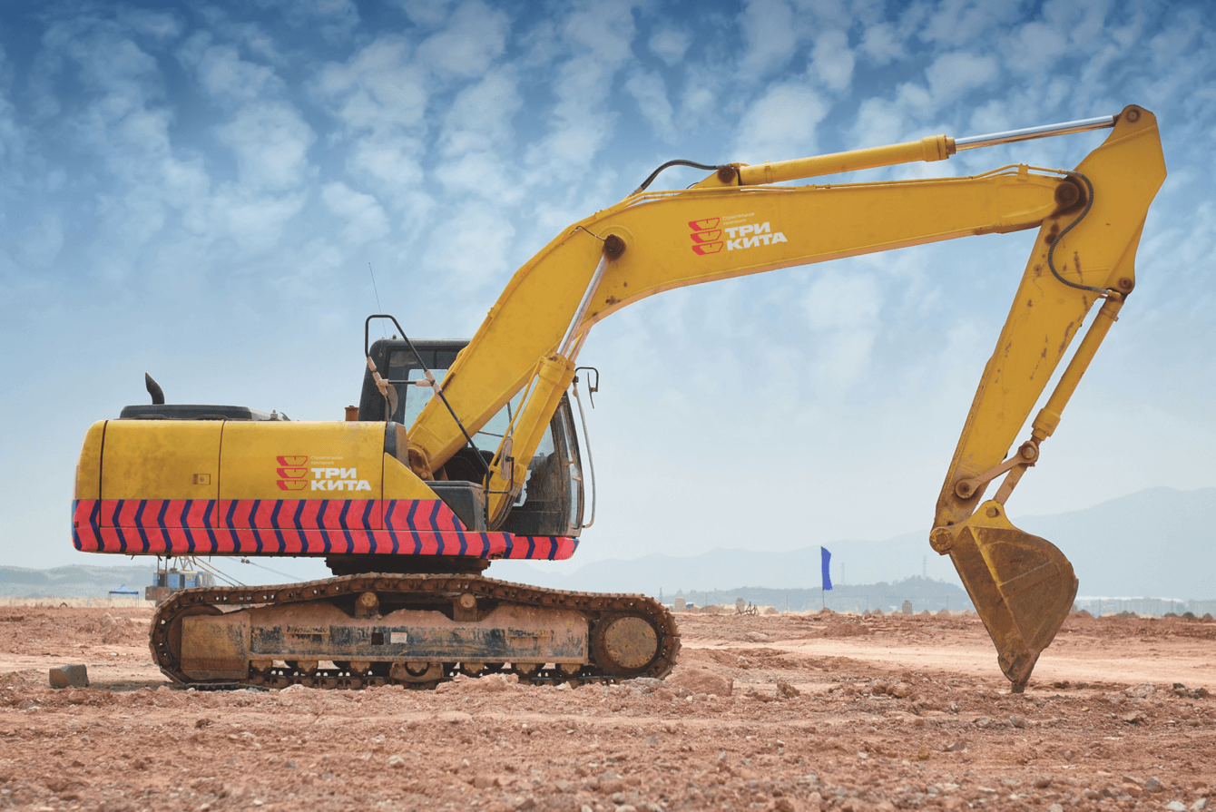 Айдентика для строительной компании «Три кита»