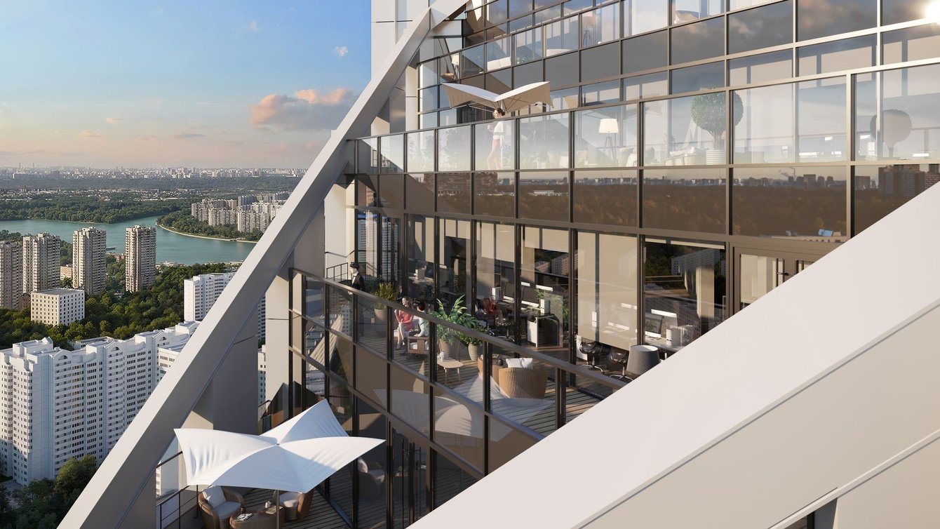 3D-визуализации БЦ Адмирал