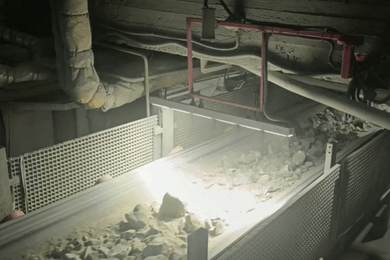 Распознавание инородных включений в потоке руды для Ковдорского ГОКа