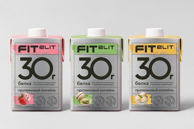 Линейка высокобелковых продуктов Fit Elit