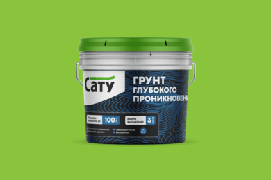 Разработка упаковки строительных материалов Сату