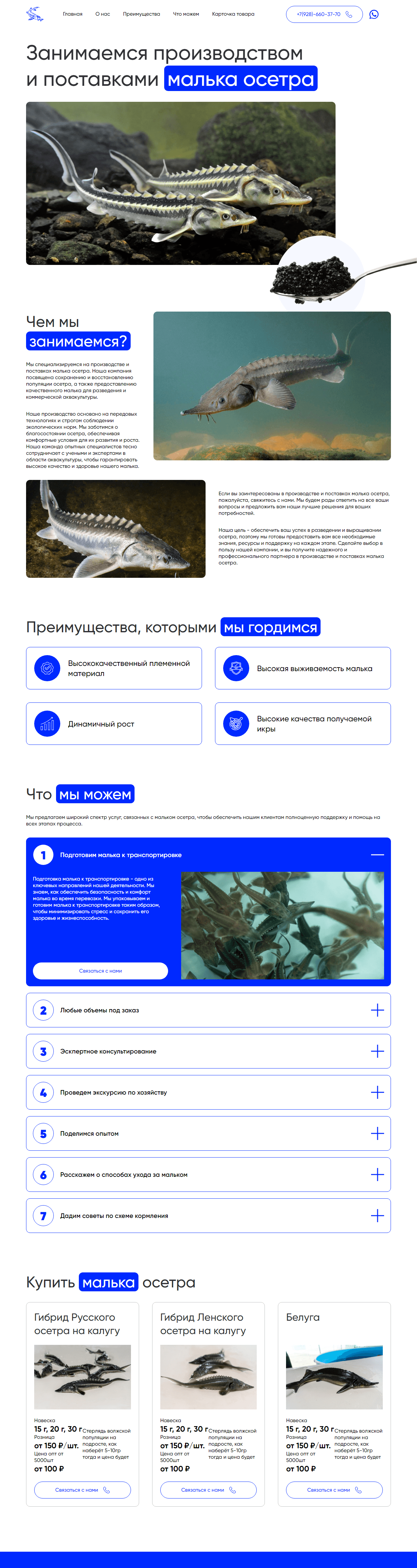 Малекосетра - Занимаемся производством и поставками малька осетра!