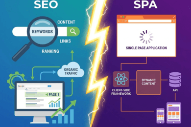 SEO-продвижение SPA-сайта: увеличение трафика на 3000 за первый месяц работы