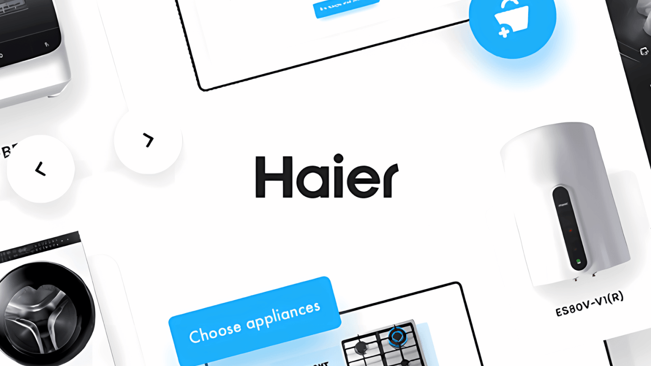 Редизайн интернет-магазина Haier