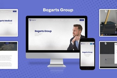 Мультиязычный корпоративный сайт Bogarts Group