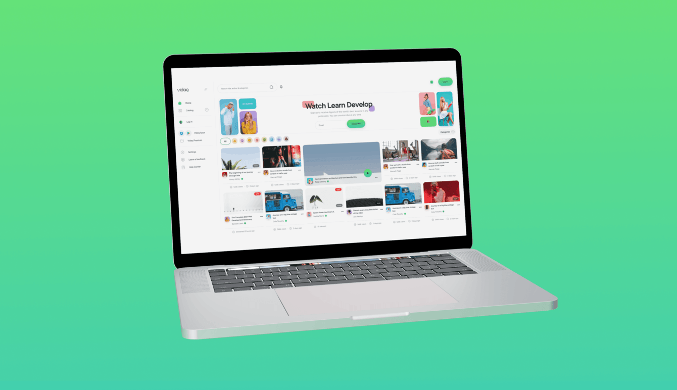 Vidaq — видеохостинг от экспертов