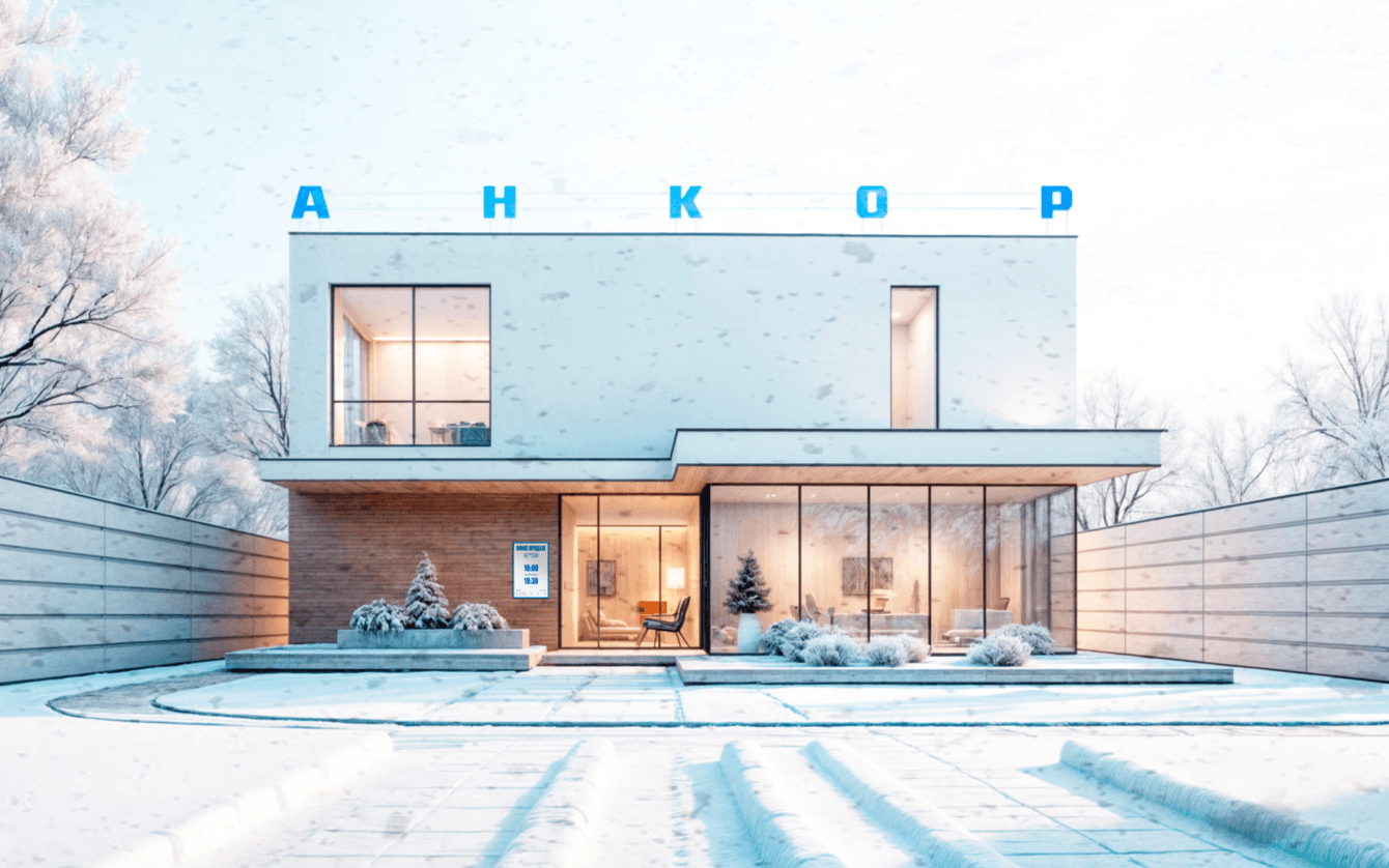 Анкор | брендинг и фирменный стиль для жилого комплекса в Нижнем Новгороде