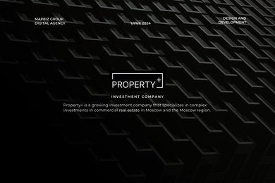 Корпоративной сайт - каталог недвижимости