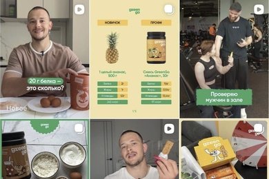 Бренд правильного питания GreenGo: 2 млн просмотров и 3 409 переходов от блогеров