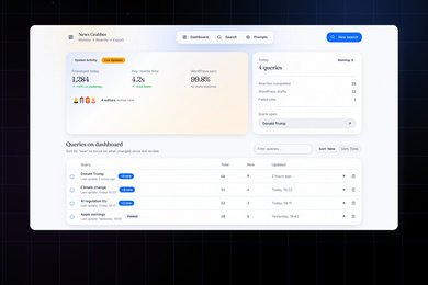 Система мониторинга новостей и AI-рерайта