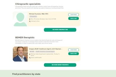 MyWellex: веб-сервис для записи к специалистам по альтернативной медицине
