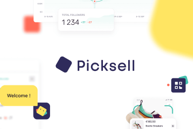 PickSell:  веб-кабинет владельца магазина, приложение и сайт для покупателей.