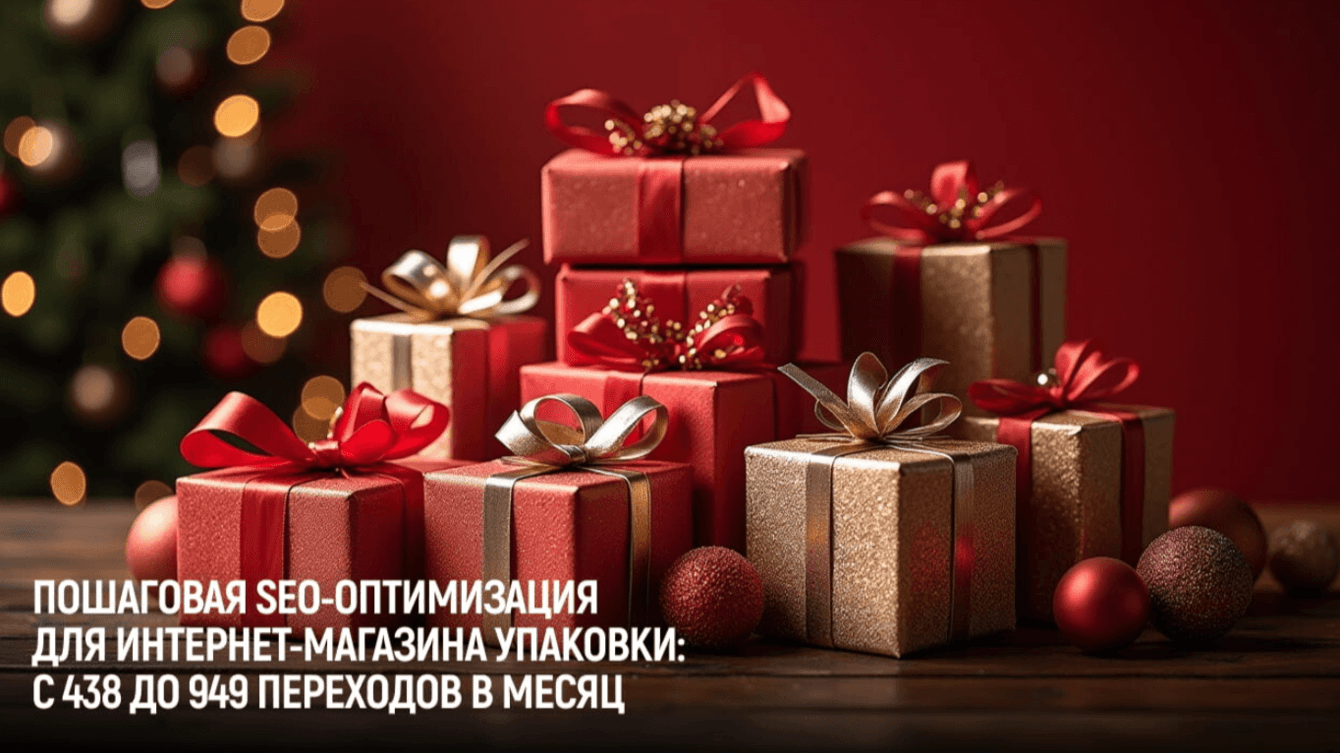 Как интернет-магазин упаковочных материалов увеличил трафик на 200% за 4 месяца с помощью SEO