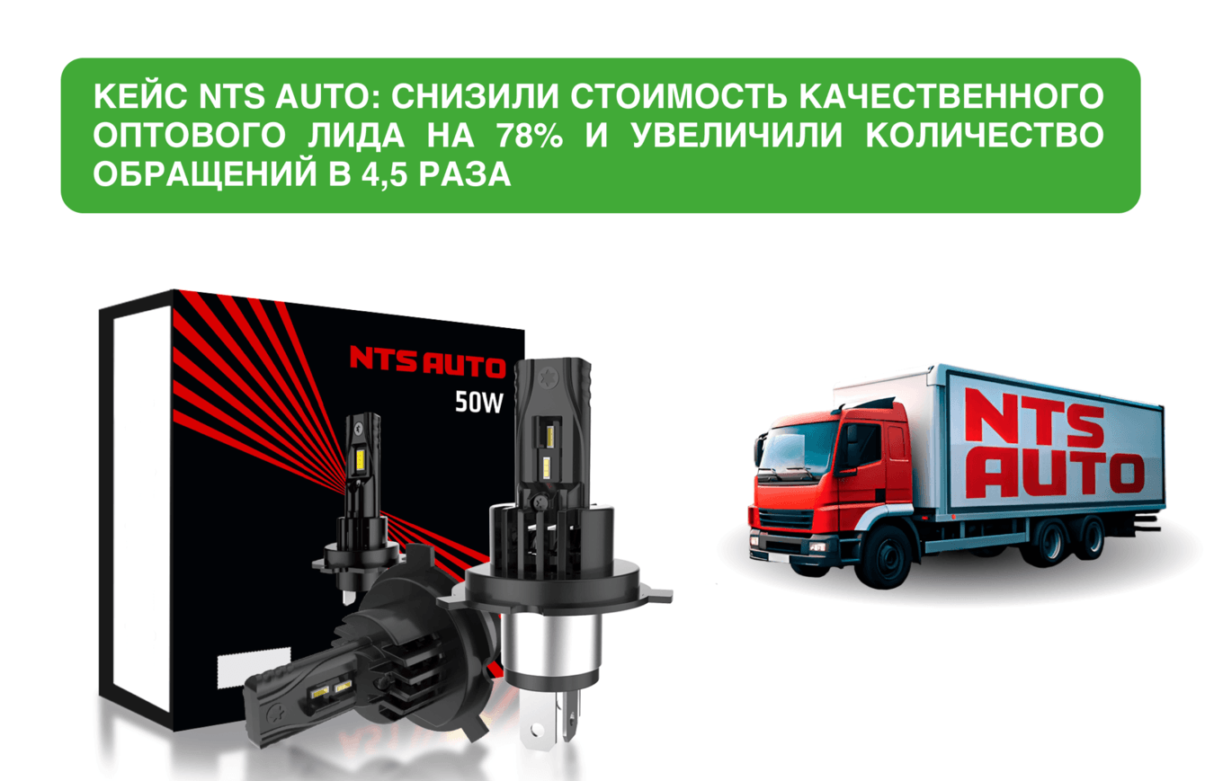 Снизили стоимость качественного оптового лида на 78% и увеличили количество обращений в 4,5 раза