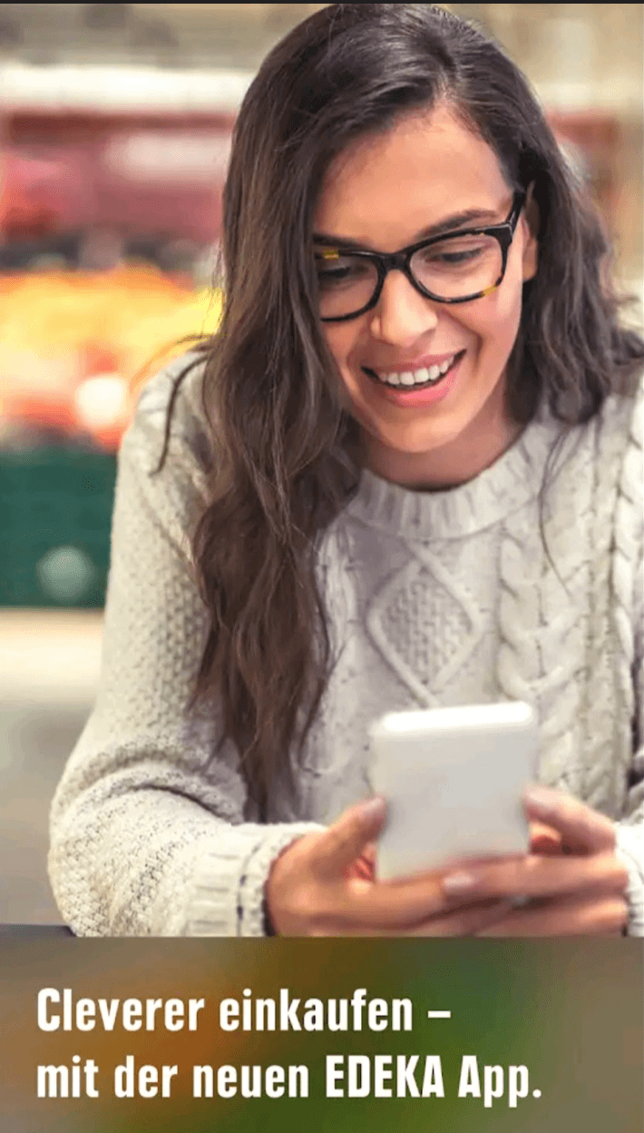 Edeka- Приложения по доставке еды. Западный аналог нашего приложения Яндекс еда