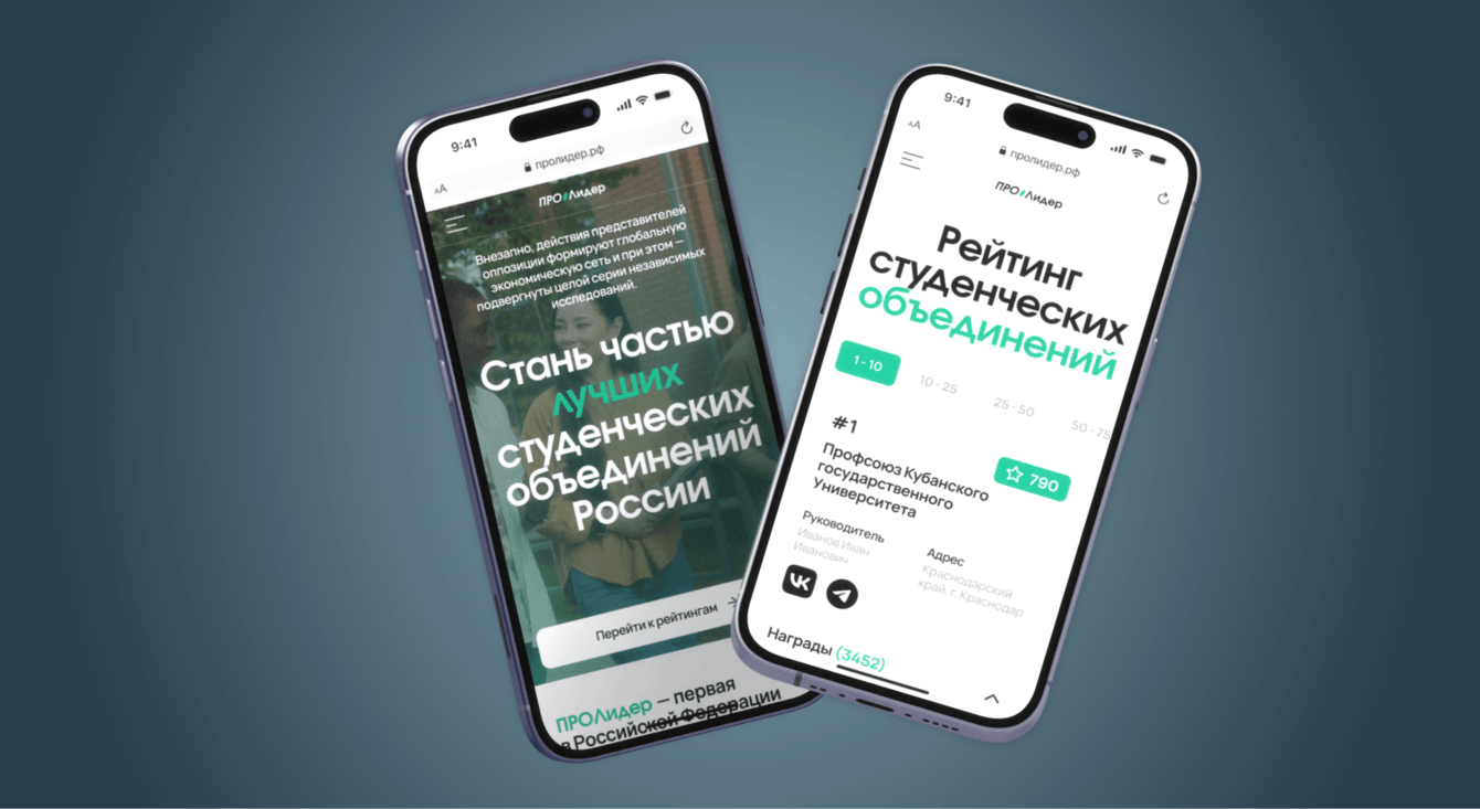 ПРОЛидер. Как мы собрали первую в России платформу для студенческих объединений