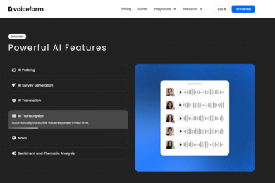 VoiceForm - SaaS платформа для сбора фидбека